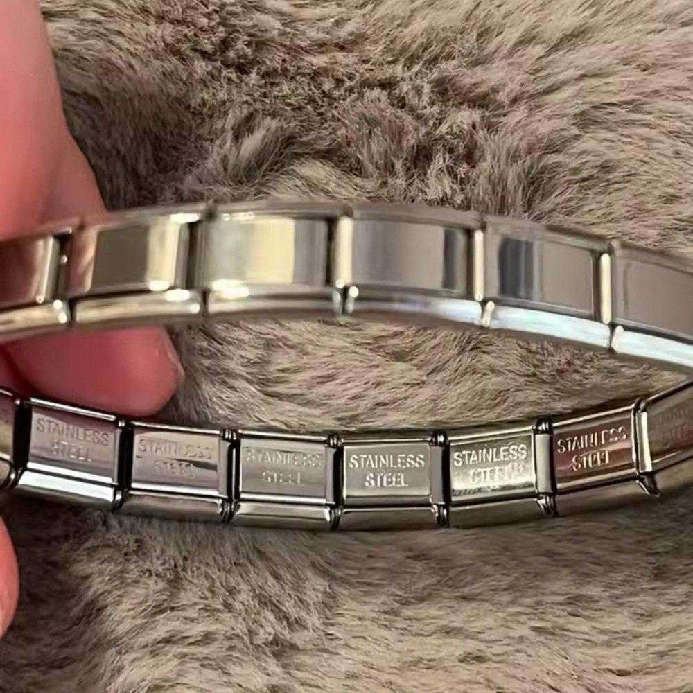 Men's Silver Stainless Steel Watch Bracelet
